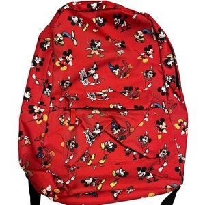 Original Disney Store Mickey Mouse Mickey Mouse Through the Years Backpack NEW